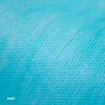 Простыня хирургическая стерильная, р. 200смх140см 1 шт 42 г/м2 СМС бирюзовая