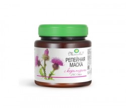 Маска для волос Mirrolla репейная с керамидами для увеличения объема 250 мл