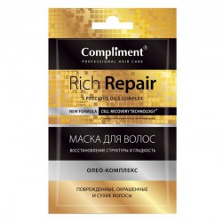 Маска для волос Compliment Гладкость 25 мл
