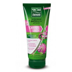 Маска для волос Чистая линия Сияние цвета Фито интенсивная 200 мл