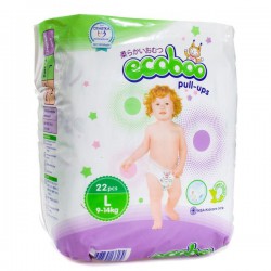 Подгузники 22 шт. Ecoboo 9-14 кг р.  L