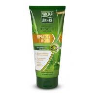 Маска для волос Чистая линия Красота и сила Фито интенсивная 200 мл