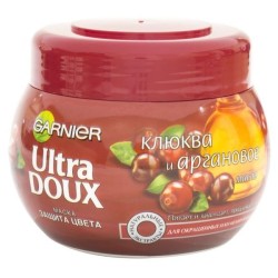 Маска для волос Garnier Природная забота Клюква и аргановое масло для окрашенных и мелированных волос 300 мл