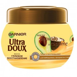 Маска для волос Garnier Природная забота Карите и авокадо для поврежденных и секущихся волос 300 мл