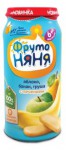 Пюре, Фрутоняня 250 г яблоко груша банан печенье