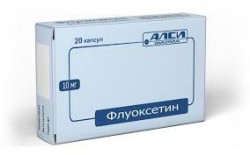 Флуоксетин капс. 10 мг 20 шт.