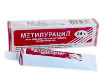 Метилурацил мазь 10% 25 г 1 шт.