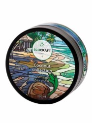 Маска для волос EcoCraft Кокосовая коллекция натуральная 150 мл