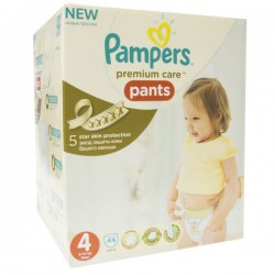 Подгузники-трусики 44 шт. Pampers премиум кеа макси пэнтс 9-14 кг